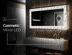 Backlit Decorative Mirror - Dynamic Whirls #6