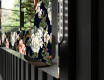 Backlit Decorative Mirror - Plant Rhythms #3