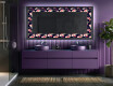 Backlit Decorative Mirror - Floral Layouts #5