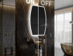 Irregular Mirror LED Lighted decorative design M222 #3
