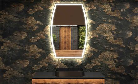 Irregular Mirror LED Lighted decorative design M222
