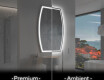 Irregular Mirror LED Lighted decorative design M223