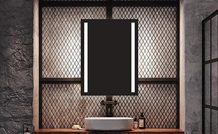 Backlit LED Bathroom Mirror L02 60x80 cm