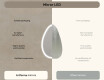 Irregular‑shaped mirror with lighting, 64×104 cm, dual color, touch switch, heating mat #7