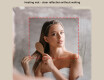 Irregular‑shaped mirror with lighting, 114×84 cm, dual color, touch switch, heating mat #5