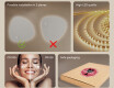 Irregular-shaped mirror with lighting, 84×84 cm, dual color, touch switch, heating mat #6