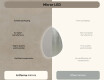 Irregular-shaped mirror with lighting, 64×94 cm, dual color, touch switch, heating mat #7
