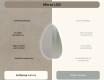 Irregular-shaped mirror with lighting, 64×104 cm, dual color, touch switch, heating mat #7