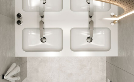 DELLA 1200-2 washbasin