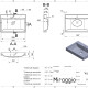 VARNA 600 MATT washbasin #1