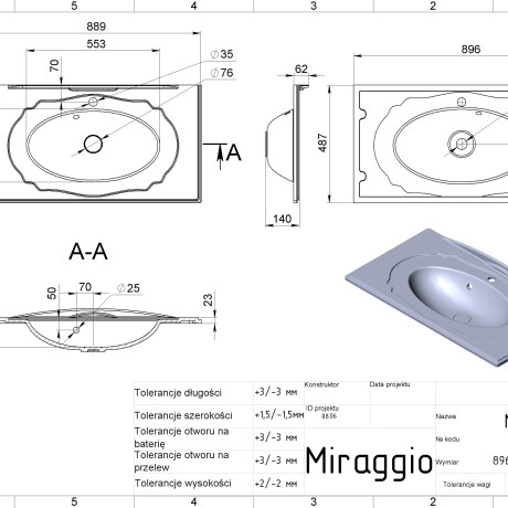 MILANO washbasin #3