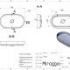 MARTA 750 MATT washbasin #1