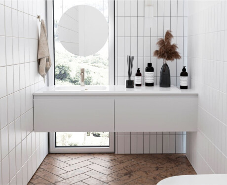 DELLA 1200 L washbasin
