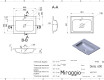 DELLA 600 MIRASOFT washbasin