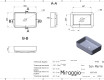 SAN MARTIN MIRASOFT washbasin