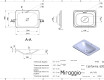 CALIFORNIA MIRASOFT washbasin