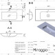 DELLA 1000 MIRASOFT washbasin #1