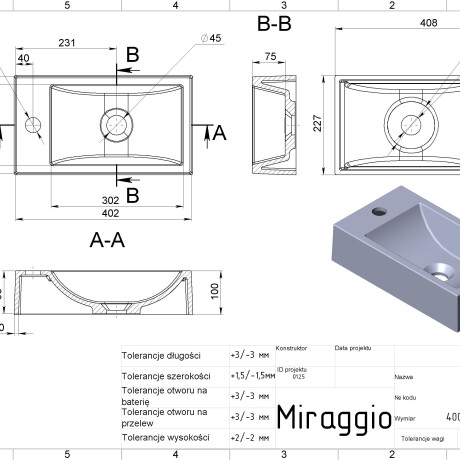 FARO MIRASOFT washbasin #1