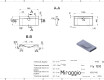 FLY 1000 MIRASOFT washbasin