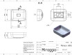 MONACO MIRASOFT washbasin