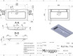 ROSTRIKS TRES MATT washbasin