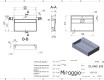 ISLAND 600 MATT washbasin