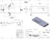 VIOLA 1200 L MATT washbasin