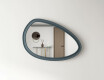 Asymmetrical mirror with decorative MDF frame L304 #7