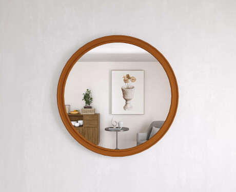 Round mirror with MDF finish L300 #2