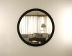 Round mirror with MDF finish L300 #4