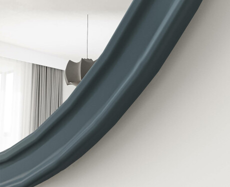 Round mirror with MDF finish L300 #6