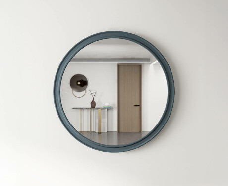 Round mirror with MDF finish L300 #7