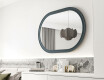 Bathroom mirror with MDF frame L301