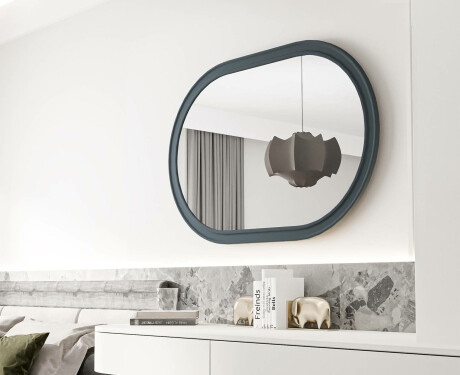 Bathroom mirror with MDF frame L301