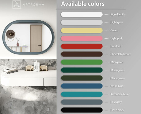 Bathroom mirror with MDF frame L301 #3