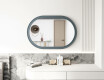 Bathroom mirror with MDF frame L301 #4