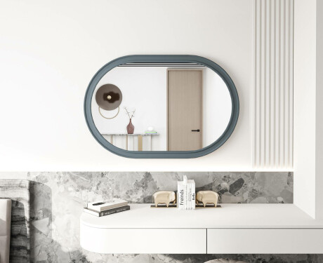 Bathroom mirror with MDF frame L301 #4
