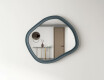 Custom-sized bathroom mirror with MDF frame L303 #6