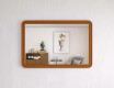 Rounded mirror with MDF frame L299 #2