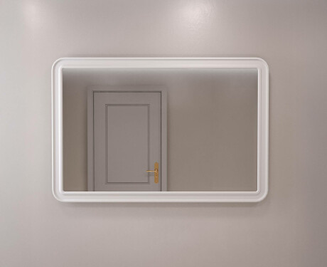 Rounded mirror with MDF frame L299 #5