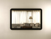 Rounded mirror with MDF frame L299 #8