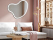 Irregular Mirror LED Lighted decorative design N222 #5