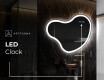 Irregular Mirror LED Lighted decorative design N222 #7