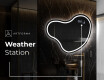 Irregular Mirror LED Lighted decorative design N223 #6