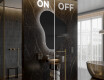 Irregular Mirror LED Lighted decorative design V222 #3