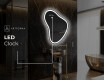 Irregular Mirror LED Lighted decorative design V222 #8