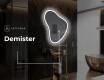 Irregular Mirror LED Lighted decorative design V222 #9