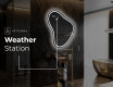 Irregular Mirror LED Lighted decorative design V223 #7