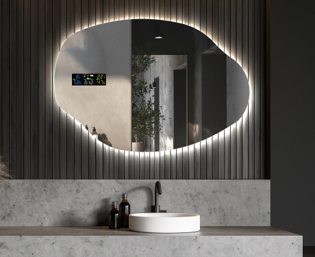 Irregular Mirror LED Lighted decorative design O221 #6