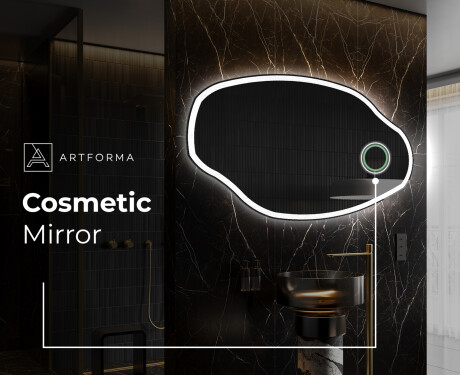 Irregular Mirror LED Lighted decorative design O222 #4